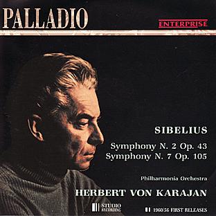 Album cover art for Sibelius: Symphonies Nos. 2 & 7