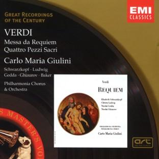 Album cover art for Verdi: Requiem - Quattro Pezzi Sacri