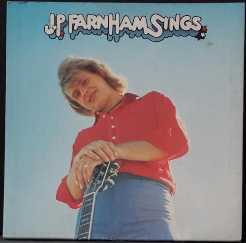 Album cover art for J.P. Farnham Sings