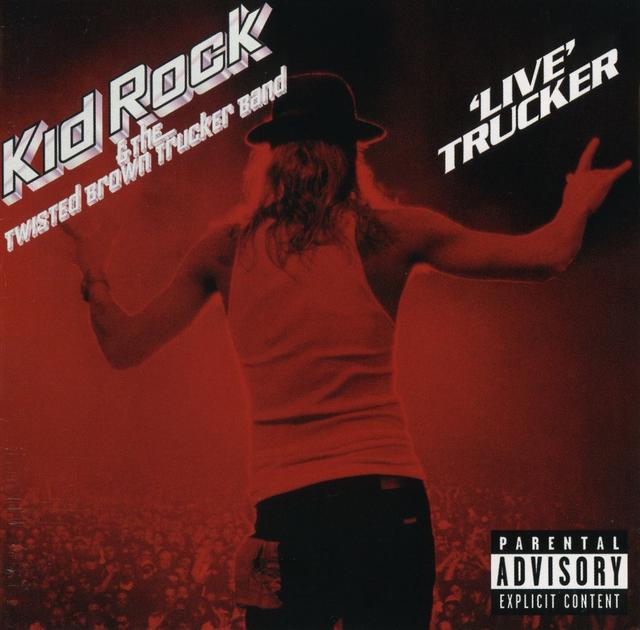 Album cover art for Live Trucker