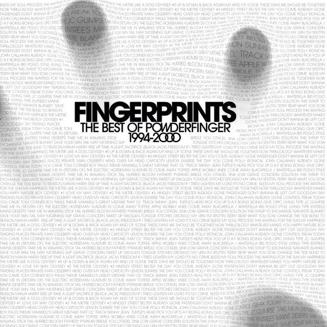 Album cover art for Fingerprints: The Best of Powderfinger