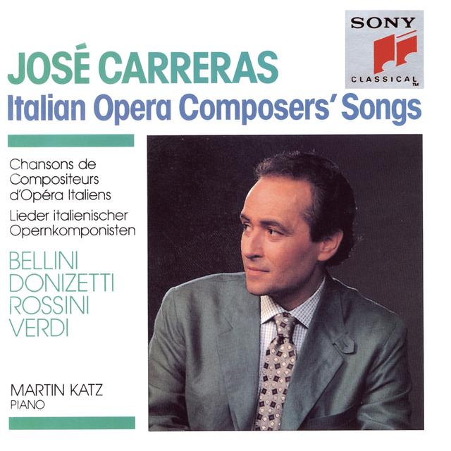 Album cover art for Italian Operas Composers' Songs