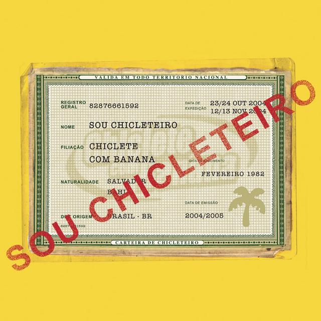 Album cover art for Sou Chicleteiro