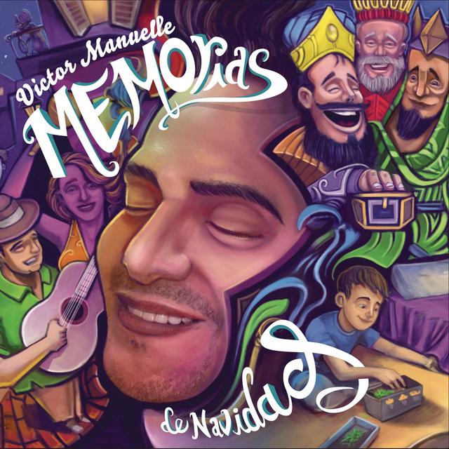 Album cover art for Memorias de Navidad