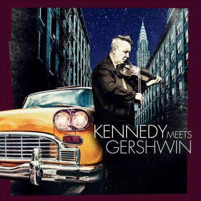 Album cover art for Kennedy Meets Gershwin