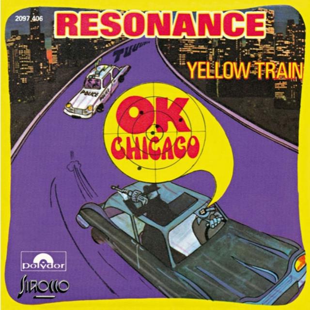 Album cover art for OK Chicago / Yellow Train