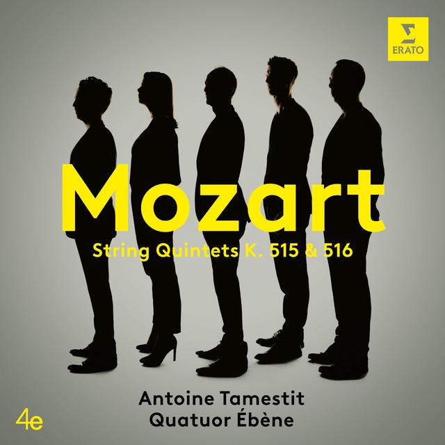 Album cover art for Mozart: String Quintets K. 515 & 516