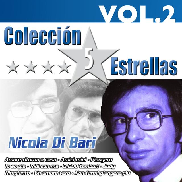 Album cover art for Colección 5 Estrellas. Nicola Di Bari. Vol. 2