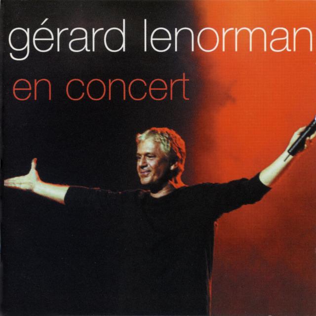 Album cover art for Gérard Lenorman en Concert