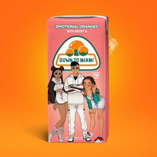 Album cover art for Down To Miami