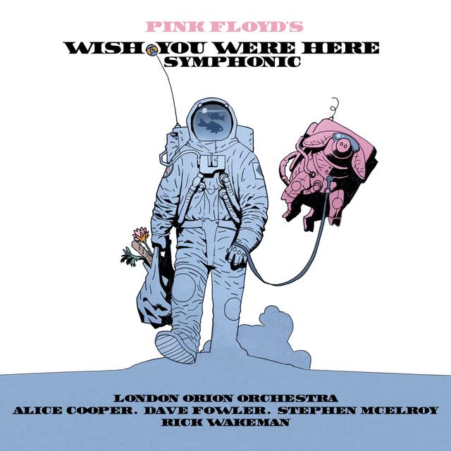 Album cover art for Pink Floyd's Wish You Were Here - Symphonic