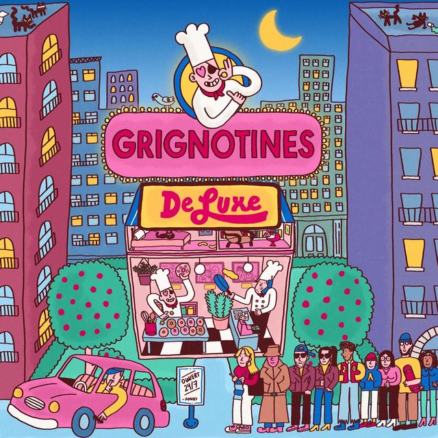 Album cover art for Grignotines de Luxe