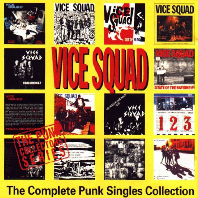 Album cover art for The Complete Punk Singles Collection