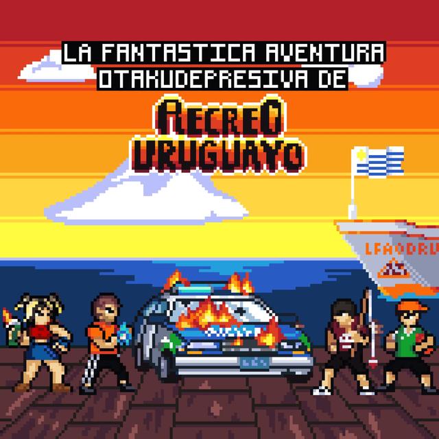 Album cover art for La fantástica aventura otakudepresiva de Recreo Uruguayo