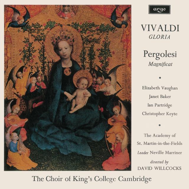 Album cover art for Vivaldi: Gloria - Pergolesi: Magnificat