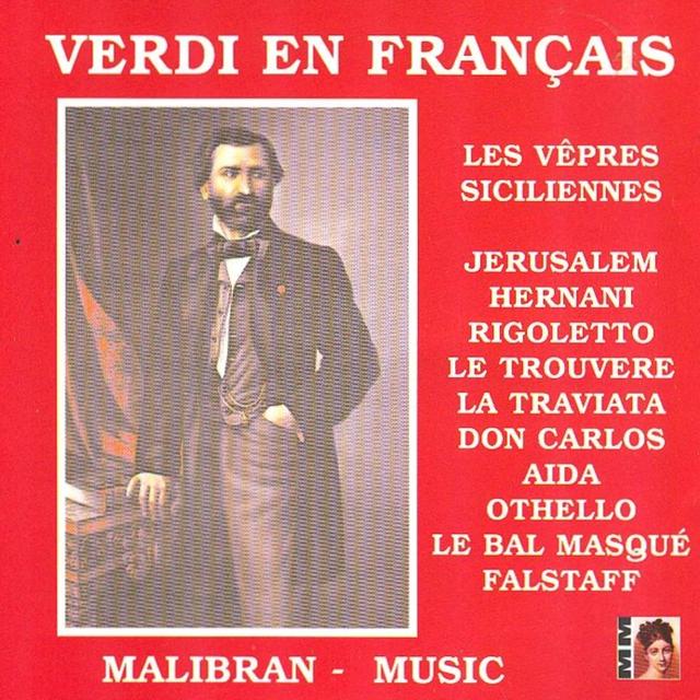 Album cover art for Verdi En Français