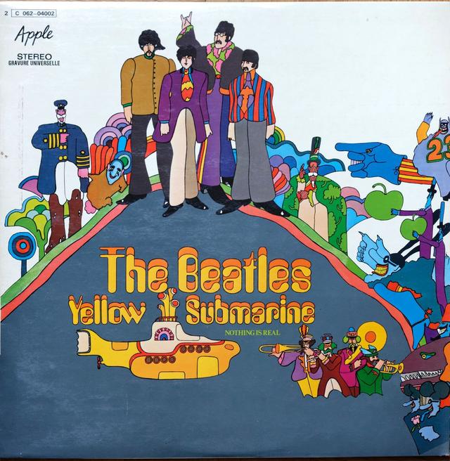 Album cover art for Yellow Submarine