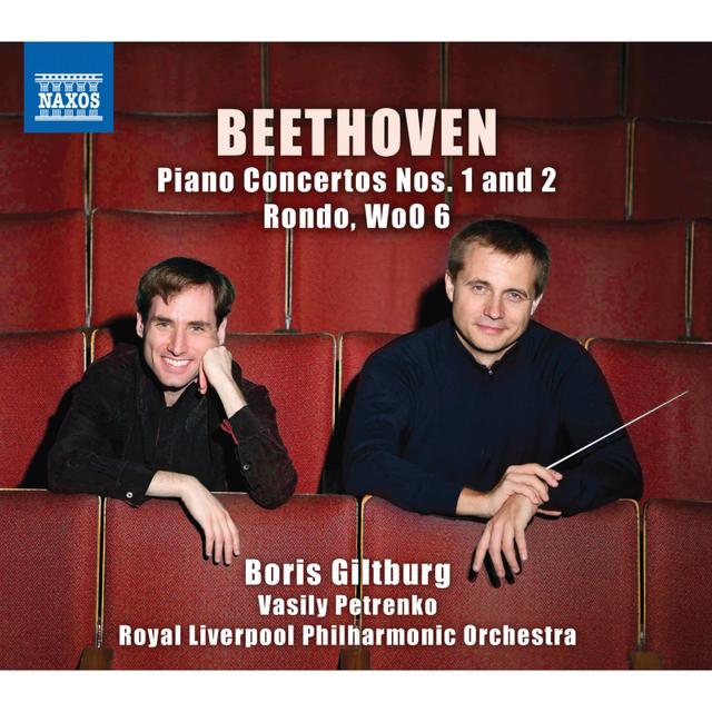 Album cover art for Beethoven: Piano Concertos N° 1 and 2