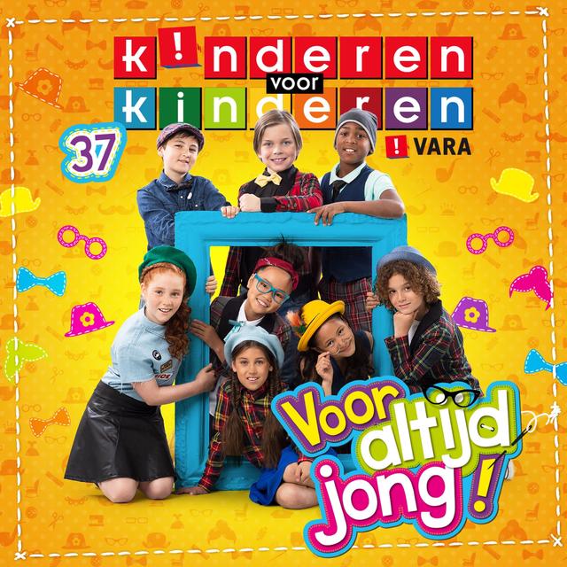 Album cover art for Kinderen voor Kinderen 37: Voor Altijd Jong!