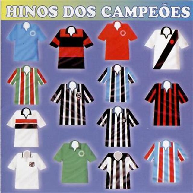 Album cover art for Hinos dos Campeões