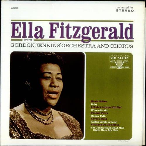 Album cover art for Ella Fitzgerald With Gordon Jenkins' Orchestra And Chorus