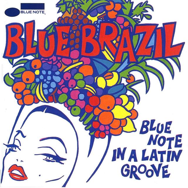 Album cover art for Blue Brazil