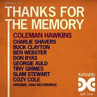 Album cover art for Thanks For The Memory (original 1944 Recordings)