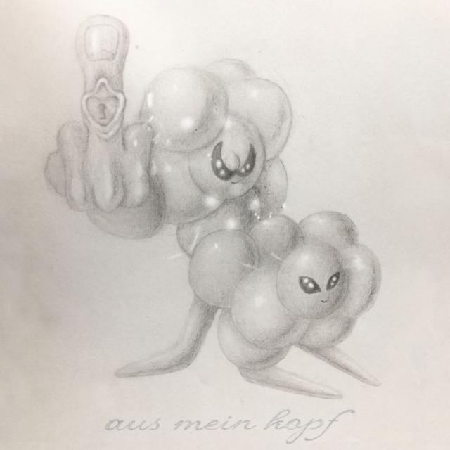 Album cover art for Aus Mein Kopf (Slowed)