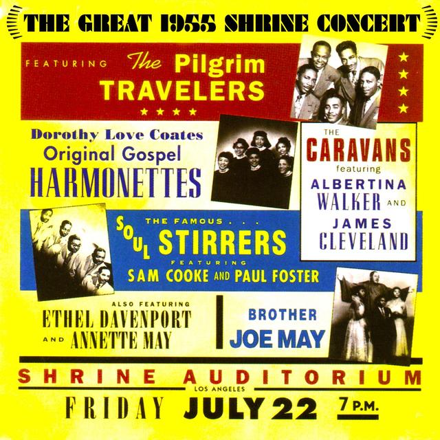 Album cover art for The Great 1955 Shrine Concert