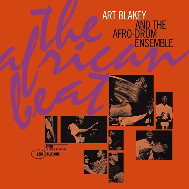 Album cover art for The African Beat