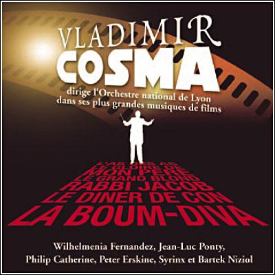 Album cover art for Vladimir Cosma Dirige l'Orchestre National de Lyon