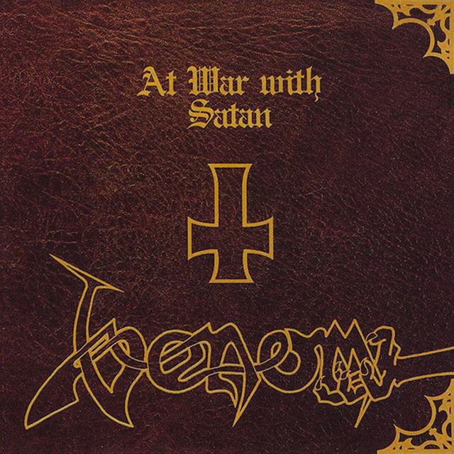 Album cover art for At War with Satan