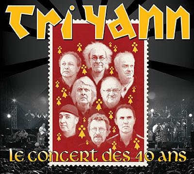 Album cover art for Le Concert des 40 Ans