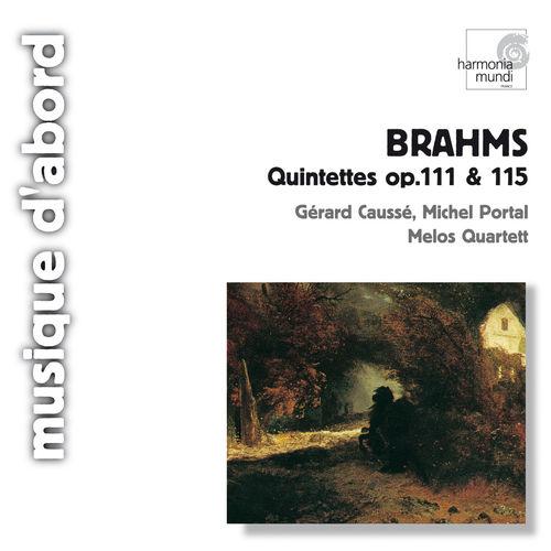 Album cover art for Brahms: Chamber Quintets, Op.111 & 115