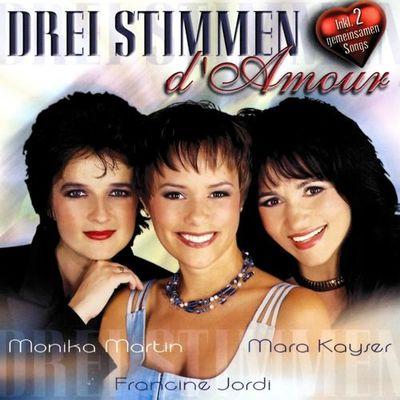 Album cover art for Drei Stimmen D'Amour