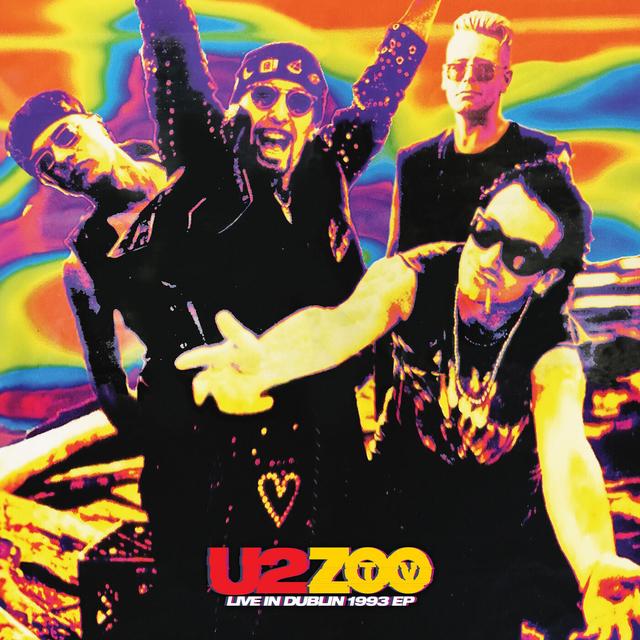 Album cover art for ZOO TV Live In Dublin 1993 EP