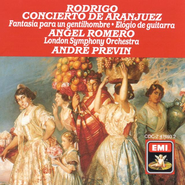 Album cover art for Rodrigo: Concierto De Aranjuez - Fantasia Angel Romero - London Symphony Orch. - Previn