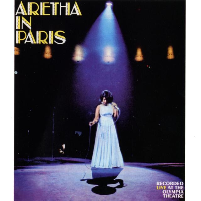 Album cover art for Aretha in Paris - Live at the Olympia