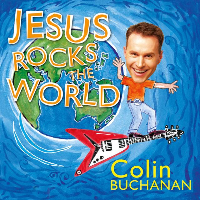 Album cover art for Jesus Rocks the World