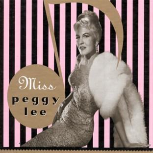 Album cover art for Miss Peggy Lee