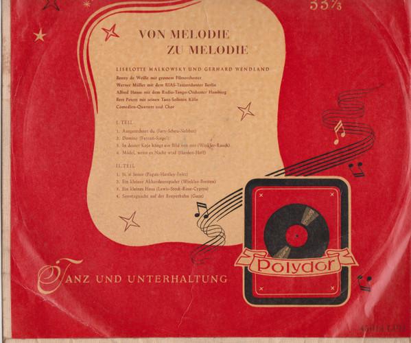 Album cover art for Von Melodie Zu Melodie