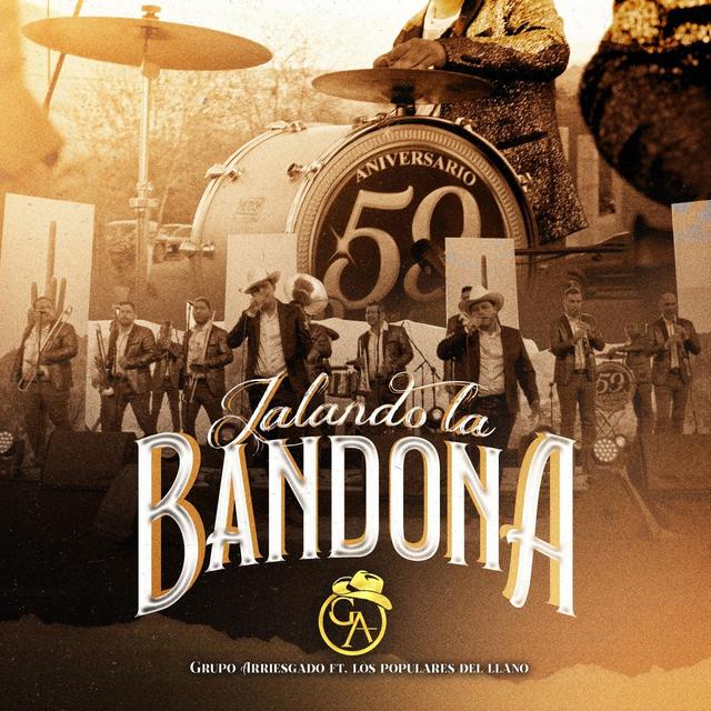 Album cover art for Jalando la Bandona