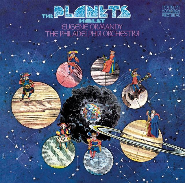 Album cover art for Holst: The Planets