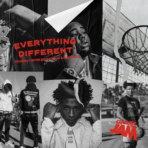 Album cover art for Everything Different