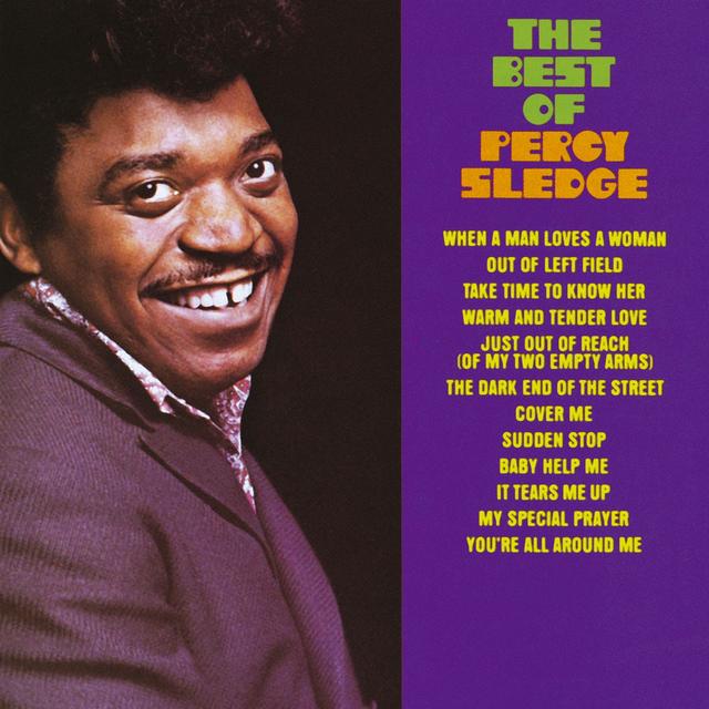 Album cover art for The Best of Percy Sledge