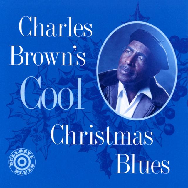 Album cover art for Charles Brown's Cool Christmas Blues