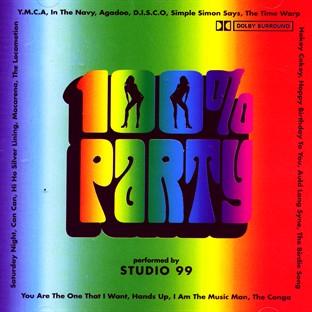 Album cover art for 100% Party