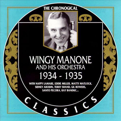 Album cover art for Mingy Manone And His Orchestra: 1934-1935