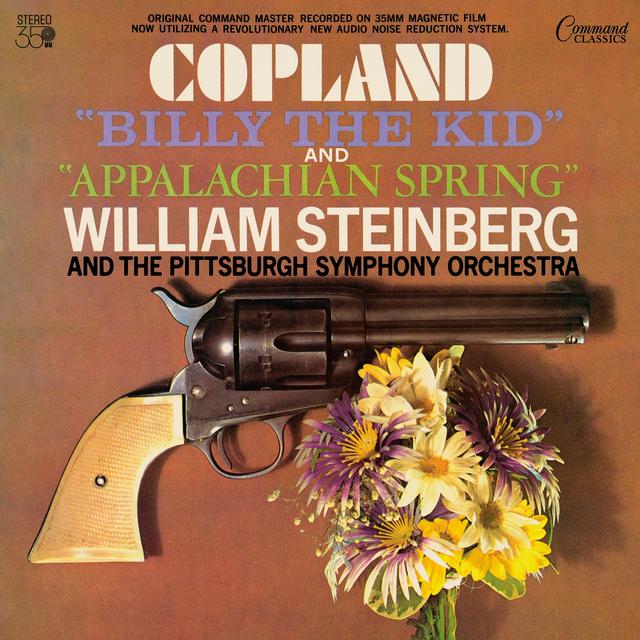 Album cover art for Copland: Billy the Kid - Appalachian Spring