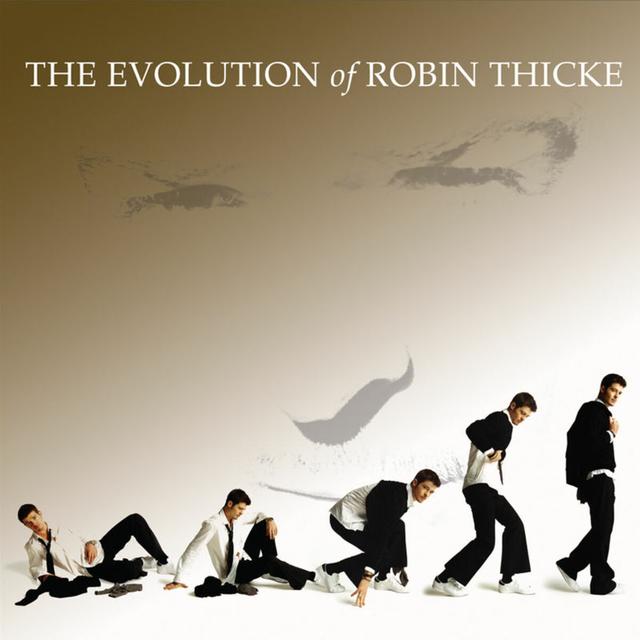 Album cover art for The Evolution of Robin Thicke